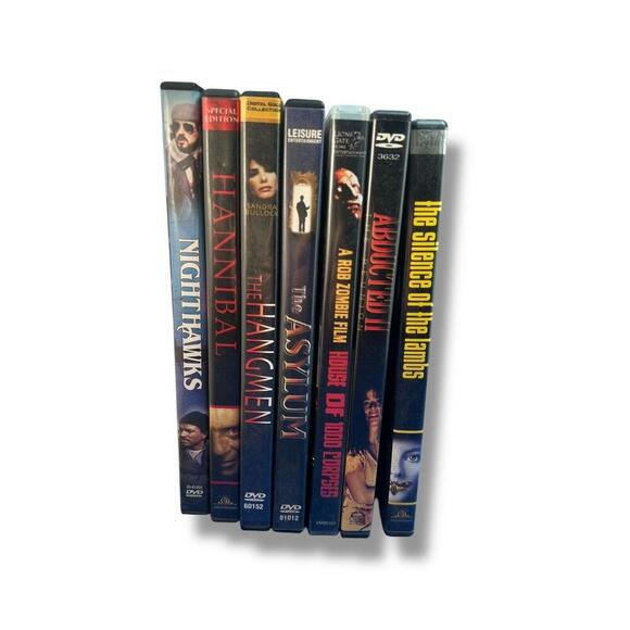 Horror DVD Collection - Silence of the Lambs, Hannibal, Nighthawks & More - Picture 1 of 9
